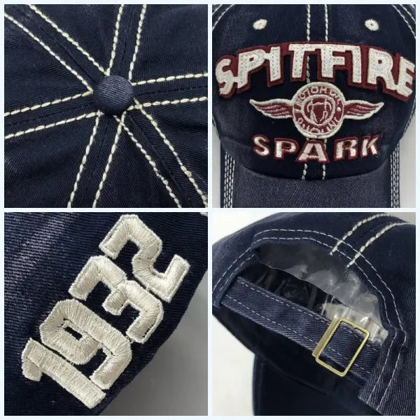 Cotton Embroidered Baseball Caps for Sun Protection