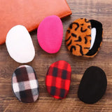 Winter Fleece Ear Warmers – Bandless Earmuffs for Men Women & Kids