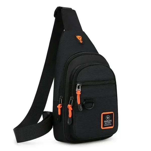 Men's Anti-Theft USB Shoulder Bag – Multifunctional Crossbody Pack - Himpall
