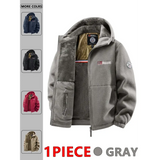 Men’s Autumn and Winter Outdoor Hooded Jacket Suitable for Daily Wear at Home for Travel Parties Commuting Outdoor