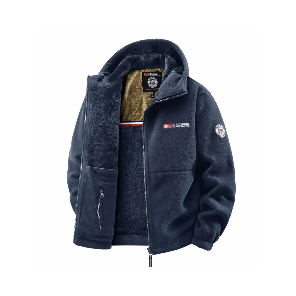 Men’s Autumn and Winter Outdoor Hooded Jacket Suitable for Daily Wear at Home for Travel Parties Commuting Outdoor