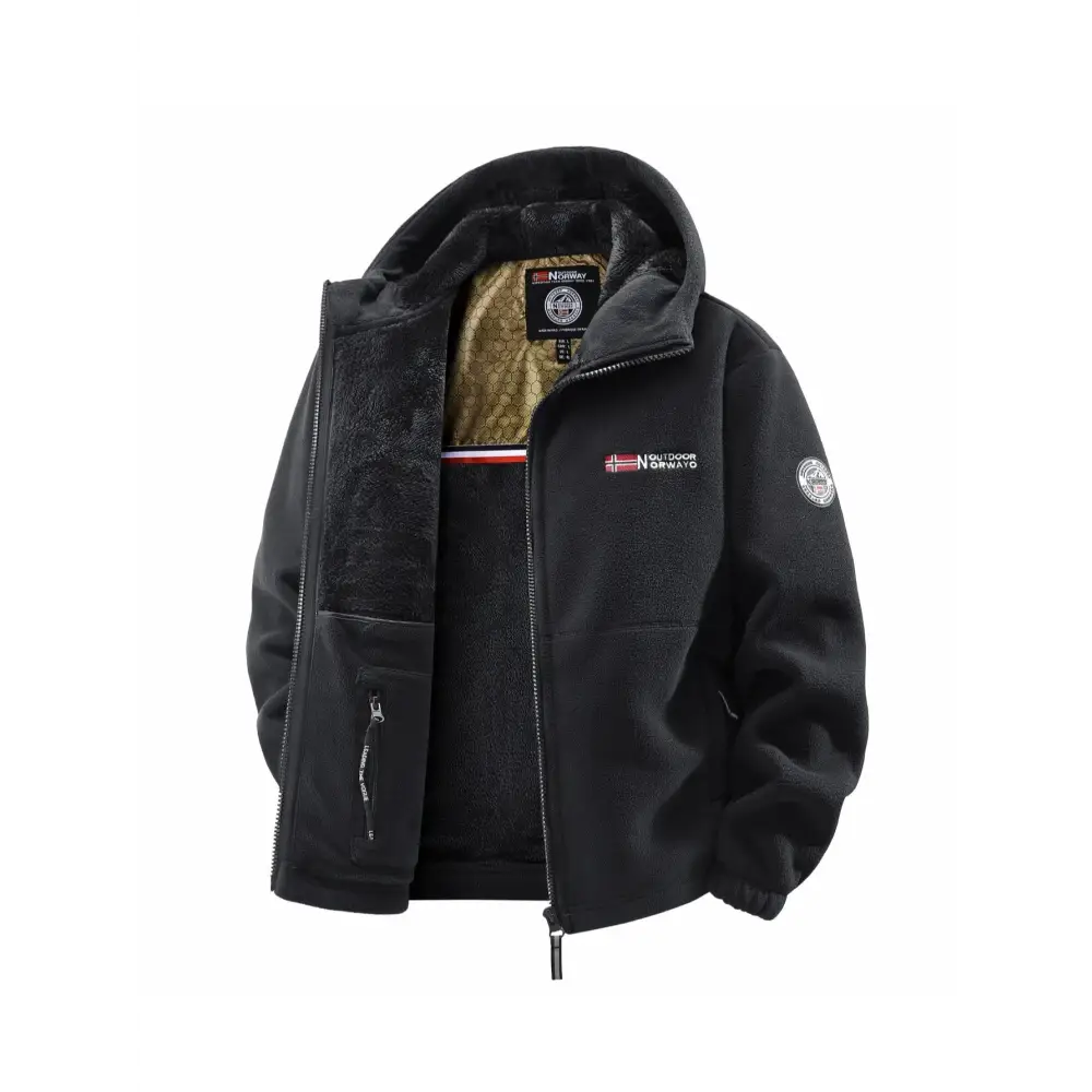 Men’s Autumn and Winter Outdoor Hooded Jacket Suitable for Daily Wear at Home for Travel Parties Commuting Outdoor