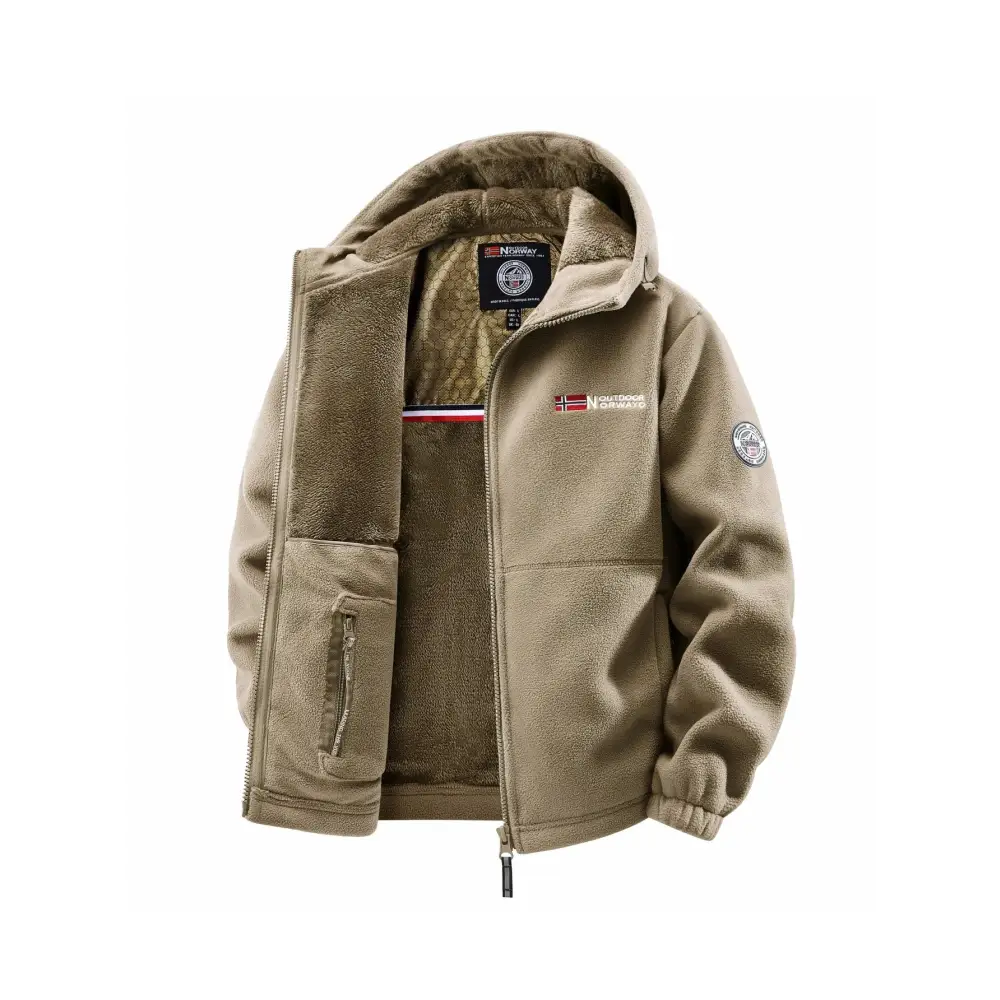 Men’s Autumn and Winter Outdoor Hooded Jacket Suitable for Daily Wear at Home for Travel Parties Commuting Outdoor