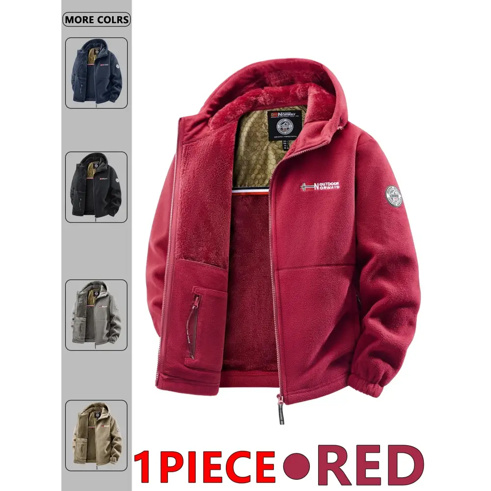 Men’s Autumn and Winter Outdoor Hooded Jacket Suitable for Daily Wear at Home for Travel Parties Commuting Outdoor