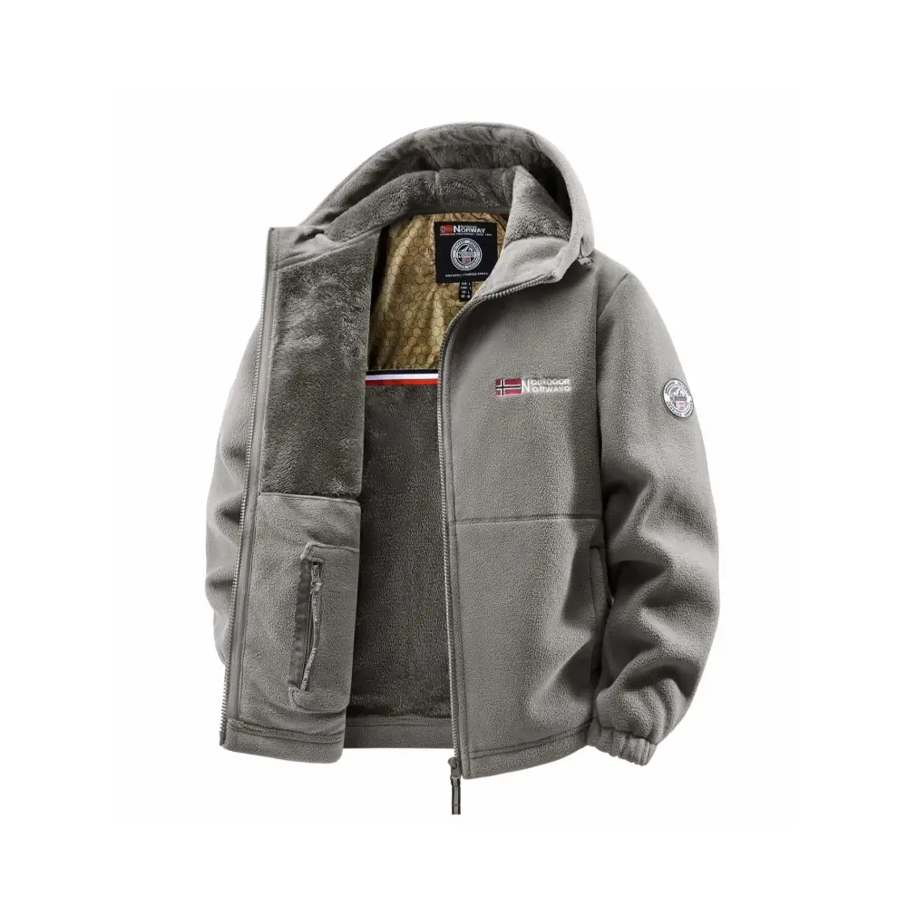 Men’s Autumn and Winter Outdoor Hooded Jacket Suitable for Daily Wear at Home for Travel Parties Commuting Outdoor