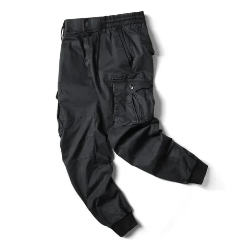 Men’s Cargo Pants – Casual Jogging Military Style Cotton Trousers (Plus Size)