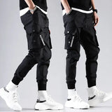 Men’s Cargo Pants Oversized Solid Color Trendy Loose Casual Work Pants