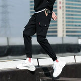 Men’s Cargo Pants Oversized Solid Color Trendy Loose Casual Work Pants