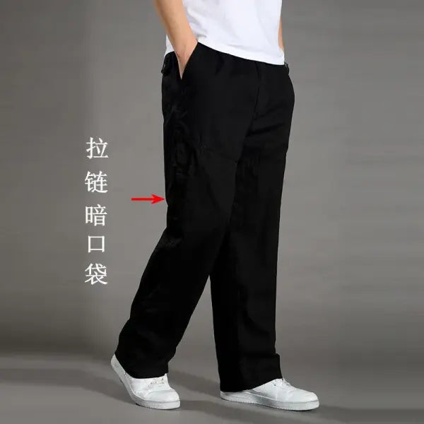 Men’s Cargo Pants Summer Spring Cotton Work Wear New In Large Size 6XL Casual Climbing Joggers Sweatpants Hombre Autumn