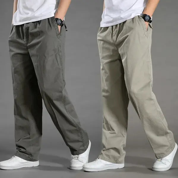 Men’s Cargo Pants Summer Spring Cotton Work Wear New In Large Size 6XL Casual Climbing Joggers Sweatpants Hombre Autumn