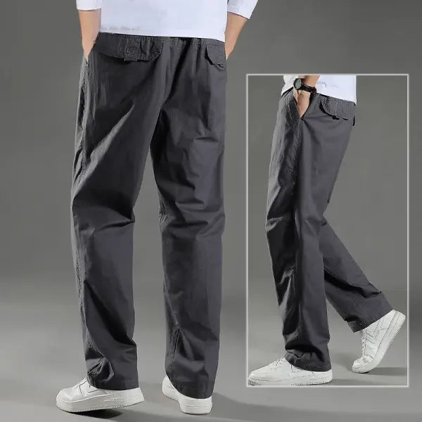 Men’s Cargo Pants Summer Spring Cotton Work Wear New In Large Size 6XL Casual Climbing Joggers Sweatpants Hombre Autumn