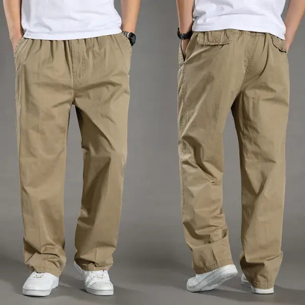 Men’s Cargo Pants Summer Spring Cotton Work Wear New In Large Size 6XL Casual Climbing Joggers Sweatpants Hombre Autumn
