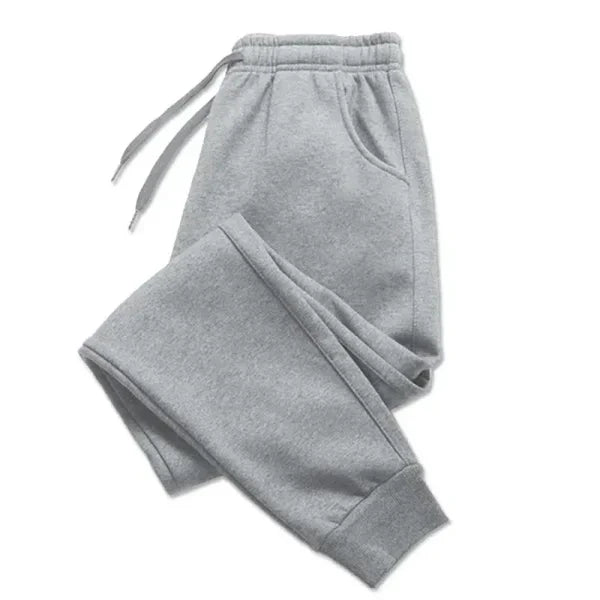 Men's Casual Fleece Sweatpants for Autumn Winter Jogging and Workouts - Himpall