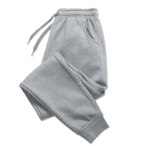 Men's Casual Fleece Sweatpants for Autumn Winter Jogging and Workouts - Himpall