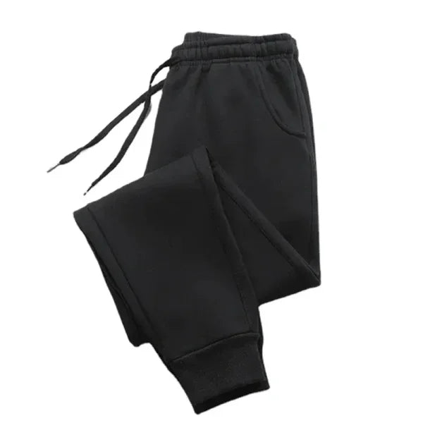 Men's Casual Fleece Sweatpants for Autumn Winter Jogging and Workouts - Himpall