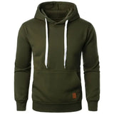 Mens Casual Hooded Collar Drawstring Hoodies Sweatshirts Long Sleeve Shirts Outdoor Streetwear Solid Color Lightweight