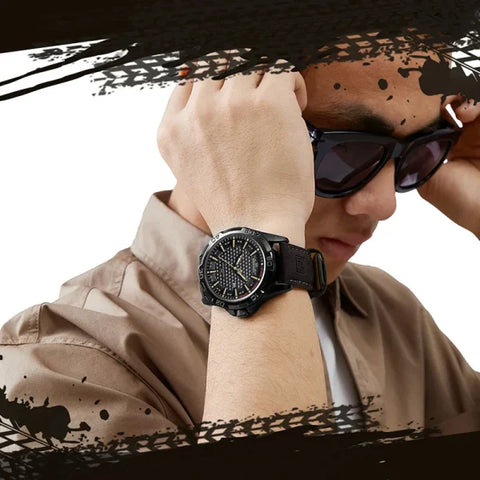 NAVIFORCE Men's Casual Sport Military Quartz Watch with PU Band Material - Himpall