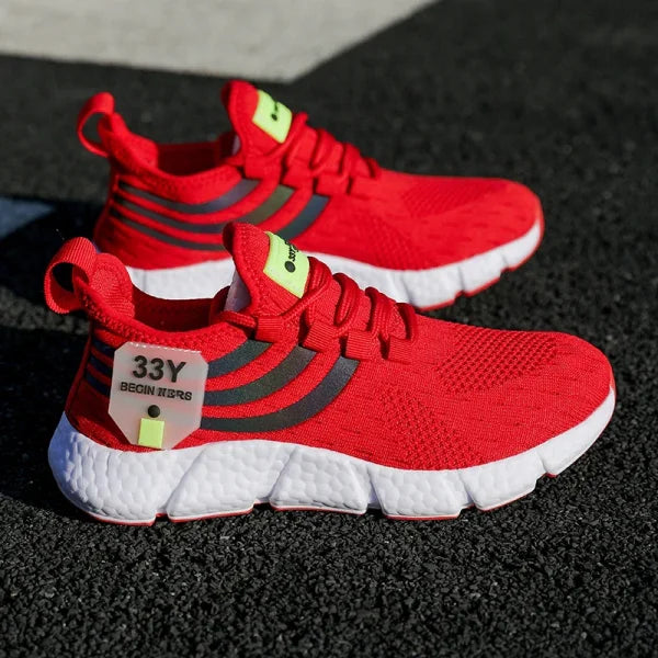 Men's Casual Sports Sneakers – Breathable Outdoor Running Shoes - Himpall