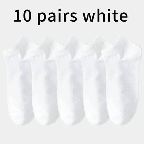 Men's Cotton Ankle Socks – Breathable & Comfortable Summer Wear - Himpall