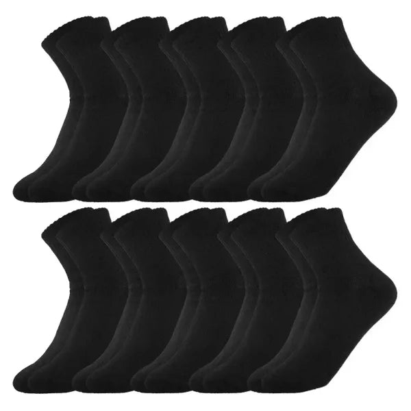 Men's Cotton Ankle Socks – Breathable & Comfortable Summer Wear - Himpall