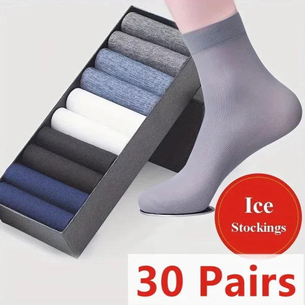 Men's Cotton Ankle Socks – Breathable & Comfortable Summer Wear - Himpall