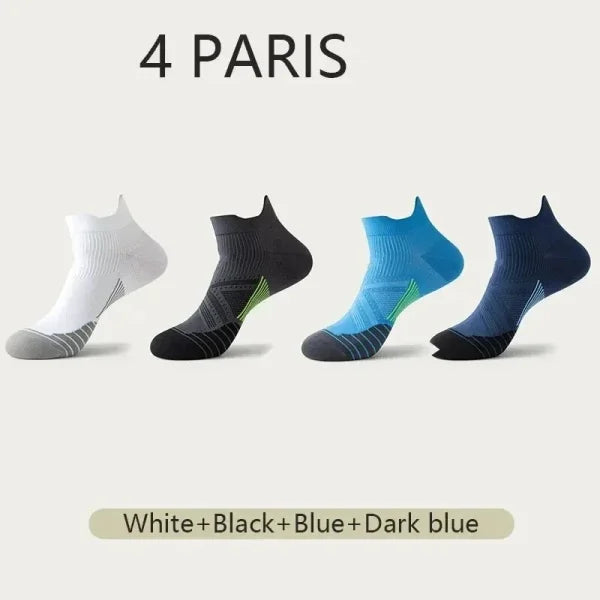 Men's Cotton Ankle Socks – Breathable & Comfortable Summer Wear - Himpall