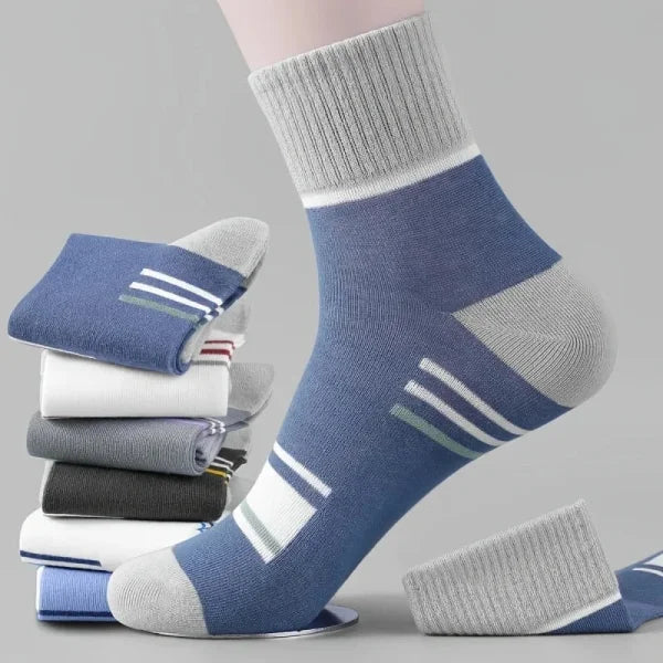 Men's Cotton Ankle Socks – Breathable & Comfortable Summer Wear - Himpall