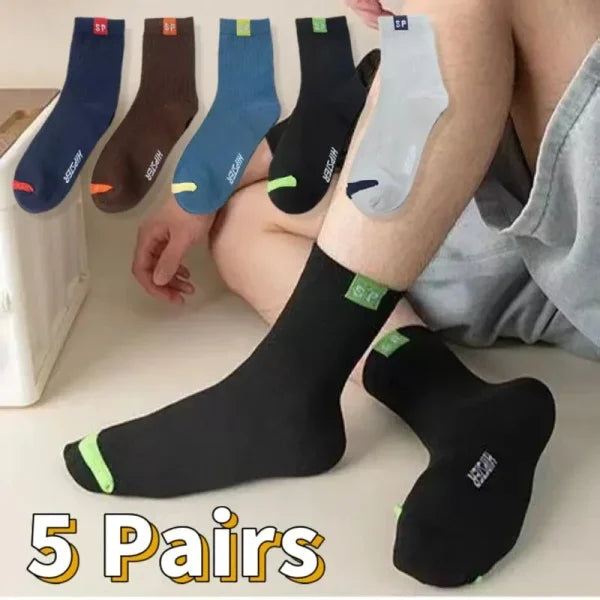 Men's Cotton Ankle Socks – Breathable & Comfortable Summer Wear - Himpall