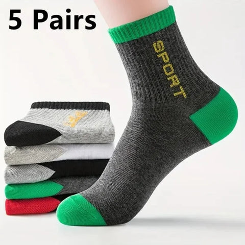 Men's Cotton Ankle Socks – Breathable & Comfortable Summer Wear - Himpall