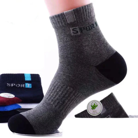 Men's Cotton Ankle Socks – Breathable & Comfortable Summer Wear - Himpall