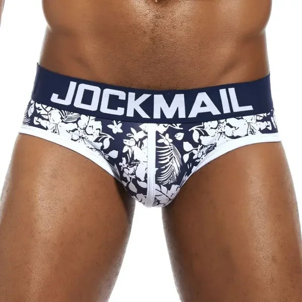 Men’s Cotton Printed Boxer Briefs - Sexy Breathable Underwear Cueca Masculina