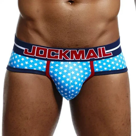 Men’s Cotton Printed Boxer Briefs - Sexy Breathable Underwear Cueca Masculina