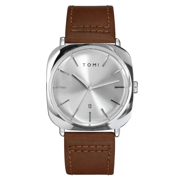 Men's Fashion Square Watch – Minimalist Business Quartz Timepiece with Elegant Design - Himpall