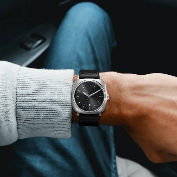 Men's Fashion Square Watch – Minimalist Business Quartz Timepiece with Elegant Design - Himpall