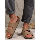 Men’s Fashionable Slippers for Home and Outdoor Waterproof Non-Slip Slip-On Fashionable Versatile Slippers