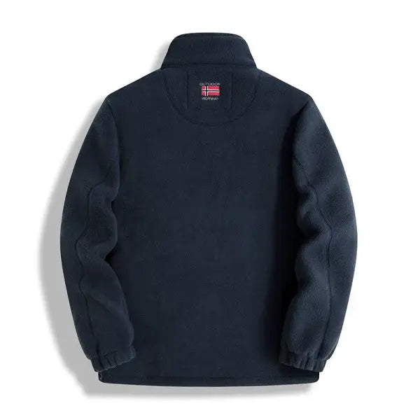 Men’s Fleece Storm Jacket Thickened Warm Outdoor Casual Style