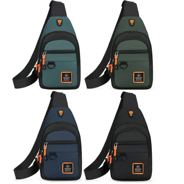 Waterproof Leisure Outdoor Hiking Bike Shoulder Bag with Silt Pocket
