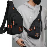 Waterproof Leisure Outdoor Hiking Bike Shoulder Bag with Silt Pocket