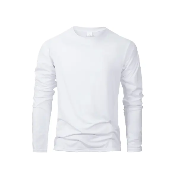Men’s Athletic Long Sleeve T-Shirt - Performance Moisture-Wicking Sports Tee - Comfortable Versatile Training Top