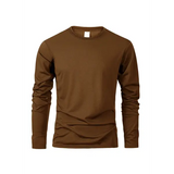 Men’s Athletic Long Sleeve T-Shirt - Performance Moisture-Wicking Sports Tee - Comfortable Versatile Training Top