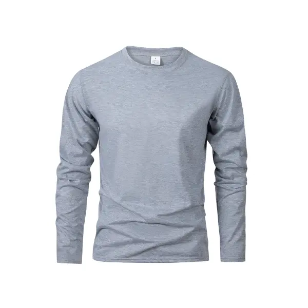 Men’s Athletic Long Sleeve T-Shirt - Performance Moisture-Wicking Sports Tee - Comfortable Versatile Training Top
