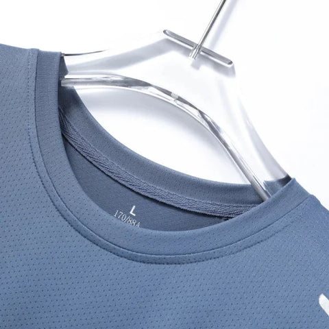 Men's Quick-Drying Running T-shirt - Breathable Hiking & Fishing Outdoor Tee - Himpall