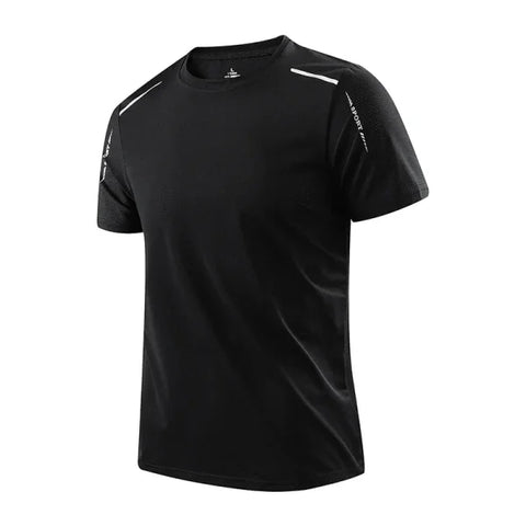 Men's Quick-Drying Running T-shirt - Breathable Hiking & Fishing Outdoor Tee - Himpall