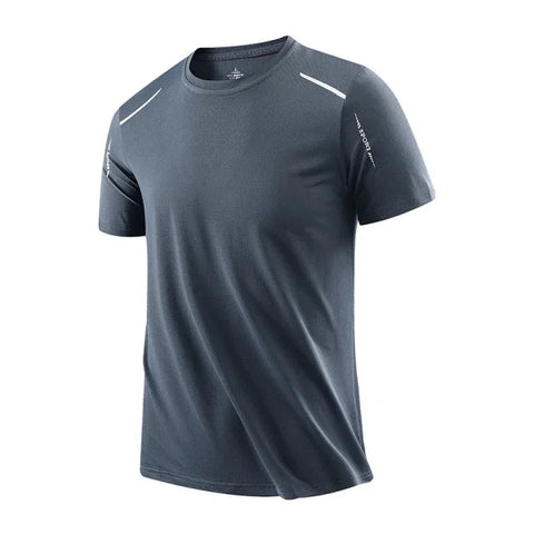 Men's Quick-Drying Running T-shirt - Breathable Hiking & Fishing Outdoor Tee - Himpall