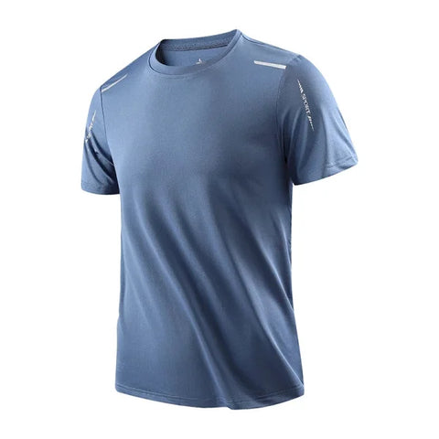 Men's Quick-Drying Running T-shirt - Breathable Hiking & Fishing Outdoor Tee - Himpall