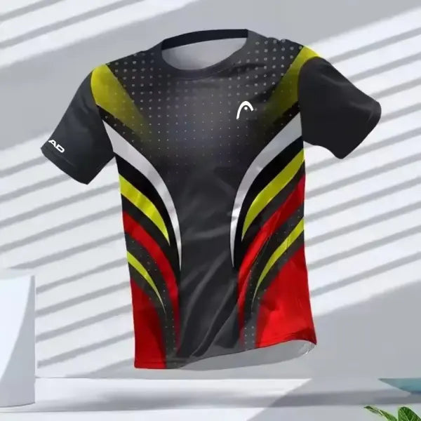 Men’s Quick-Drying Short Sleeve Tops Breathable Running Tees - 150TX26512059 / XXS