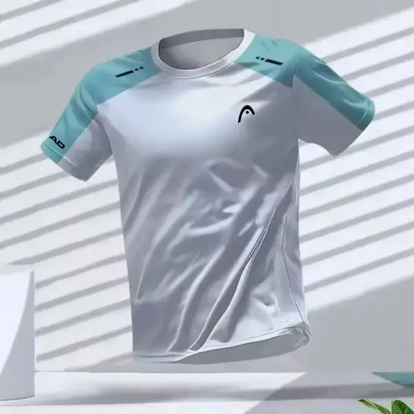 Men’s Quick-Drying Short Sleeve Tops Breathable Running Tees - 150TX26512054 / XXS
