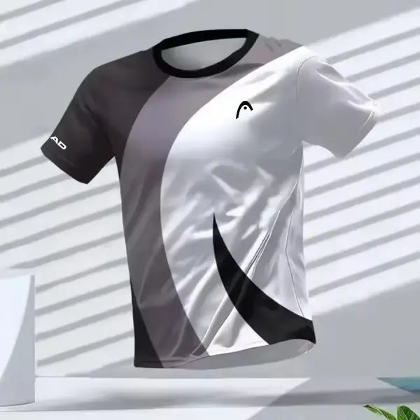Men’s Quick-Drying Short Sleeve Tops Breathable Running Tees - 150TX26512052 / XXS