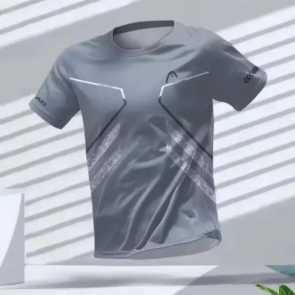 Men’s Quick-Drying Short Sleeve Tops Breathable Running Tees - 150TX26512050 / XXS