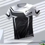 Men’s Quick-Drying Short Sleeve Tops Breathable Running Tees - 150TX26512060 / XXS